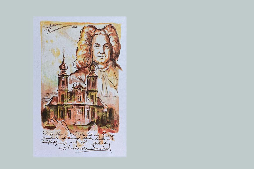 Postkarte Balthasar Neumann